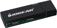 📸 iogear gfr304sd: superspeed usb 3.0 sd/micro sd card reader/writer for efficient data transfer logo