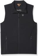 optimized for seo: ariat boys' big vernon 2.0 softshell vest logo