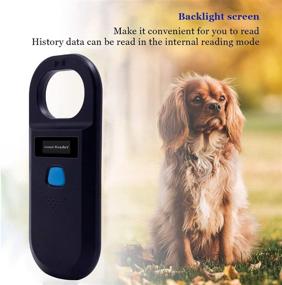 img 1 attached to 🔎 Symcode Rechargeable RFID Animal Handheld Reader: Microchip Scanner for Pet ID, FDX-B(ISO 11784/11785) & ID64 Support