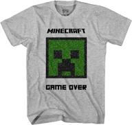 🎮 top minecraft boys video game t shirt for boys' clothing logo