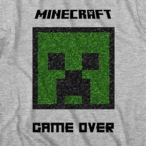 img 3 attached to 🎮 Top Minecraft Boys Video Game T Shirt for Boys' Clothing