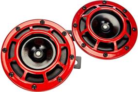 img 4 attached to Hella Stark Sound - Red Set 12V H/L Frequency Hella Super Tone Horn Set B 133, 12 volt