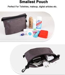 img 1 attached to GOX Toiletry Packing Digital Bag Size Travel Accessories in Packing Organizers