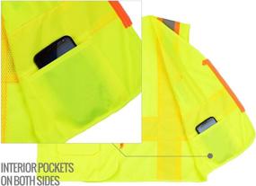 img 2 attached to Enhance Safety Visibility with Reflective Strips Pockets in Occupational Health & Safety Products