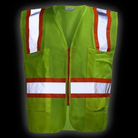 img 3 attached to Enhance Safety Visibility with Reflective Strips Pockets in Occupational Health & Safety Products