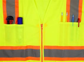 img 1 attached to Enhance Safety Visibility with Reflective Strips Pockets in Occupational Health & Safety Products