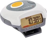 enhanced oregon scientific pe829a pedometer with built-in fm radio - empowering your fitness journey logo