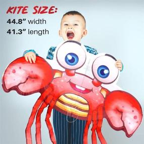 img 3 attached to Crab Kite Kids Years 115X100Cm