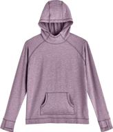 coolibar lumaleo hoodie: ultimate sun protection for kids with upf 50+ rating logo