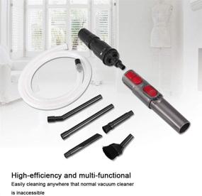 img 1 attached to 🧹 Efficient 9Pcs Micro Vacuum Cleaner Tool for Sewing Machine, Car, and Home - Portable & Easy to Use Mini Vacuum Cleaner Kit