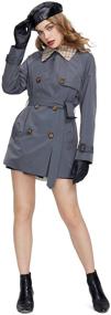 img 1 attached to MIEGOFCE Womens Double Breasted Short Trench