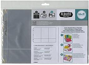 img 2 attached to We Memory Keepers Protectors 12 Inch Scrapbooking & Stamping in Albums & Refills