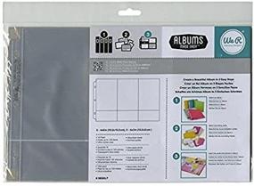 img 3 attached to We Memory Keepers Protectors 12 Inch Scrapbooking & Stamping in Albums & Refills
