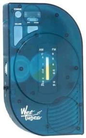 img 2 attached to 🚿 Salton Wet Tunes WT50BL Shower Radio: Translucent Blue (Discontinued Model)