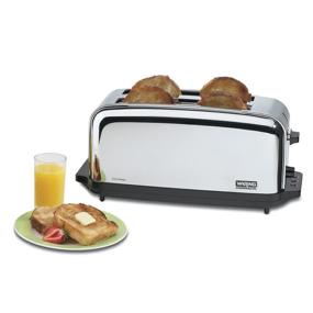 img 1 attached to Waring Commercial WCT704 4 Slice Extra Long Slot Light Duty 🌟 Pop-Up Toaster: Efficient 120V, 5-15 Phase Plug for Fast and Convenient Toasting