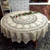 🍽️ vintage kitchen crochet tablecloth - ustide логотип