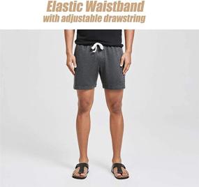 img 3 attached to 🩳 MaaMgic Elastic Athletic Workout Shorts