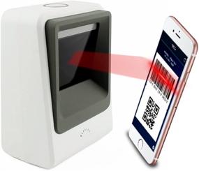 img 3 attached to 📱 Symcode Omnidirectional Hands-Free USB Barcode Reader Scanner: Mobile Payment & Computer Screen Scan, Excellent 2D Scanning