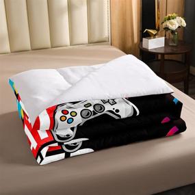 img 2 attached to Bedding Comforter Controller Microfiber Full