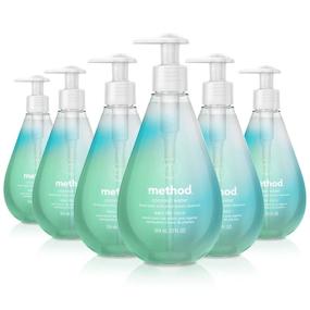 img 4 attached to 🥥 Method Gel Hand Wash Coconut Water, 12 oz, 6 Pack, Packaging May Vary - Hydrating and Refreshing Hand Cleanser