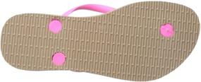 img 1 attached to 👧 Havaianas Kids Slim POP Sandal-K Unisex Children's Sandal