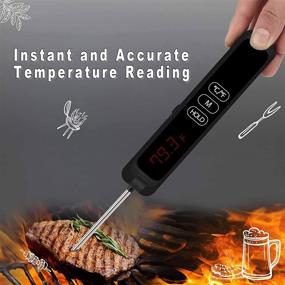 img 3 attached to Thermometer Cooking PABOBIT Folding Function Kitchen & Dining