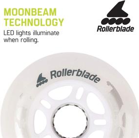 img 3 attached to 80mm Rollerblade Moonbeam Wheels, 4 Pack