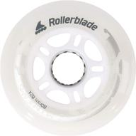 80mm rollerblade moonbeam wheels, 4 pack logo