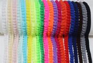 🎀 yycraft 20 yards small pom pom ball fringe trim diy craft sewing accessory for home curtain clothes pillow decoration (5mm pom size) in a mix of colors logo