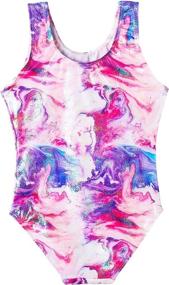 img 2 attached to QoozZ Leotard Review: Stylish and Vibrant Gymnastics Leotards for Girls