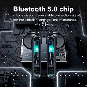 img 1 attached to Беспроводные наушники Bluetooth Наушники Гарнитуры