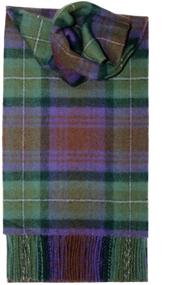 img 1 attached to 🧣 Indulge in Timeless Elegance: Isle Skye Tartan Lambswool Scarf