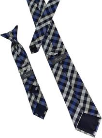 img 1 attached to 👨 Baugu Father Son Necktie Set: Premium Men's Accessories, Ties, Cummerbunds & Pocket Squares