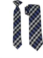 👨 baugu father son necktie set: premium men's accessories, ties, cummerbunds & pocket squares logo