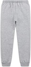 img 3 attached to 👖 DEESPACE Kids Sweatpants: Comfortable and Stylish Micro Velvet Joggers for Boys and Girls aged 3-12 Years