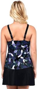 img 3 attached to 🏊 PERONA Control Swimdress Swimwear for Women's Clothing - Swimsuits for Enhanced Comfort