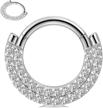 cicimoto jewelry titanium cartilage piercing logo