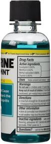 img 2 attached to 🌬️ Combat Bad Breath On-the-Go with Listerine Cool Mint Mouthwash - Travel Size 3.2 oz (Pack of 6)