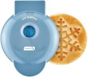 img 1 attached to Dash Snowflake Mini Waffle Maker