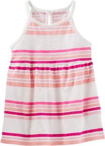 img 2 attached to Adorable Girls Toddler Short Sleeve Tunic: Stylish Tops, Tees & Blouses for Little Fashionistas