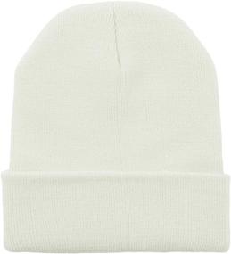 img 2 attached to American Trends Winter Beanie: Stylish Knit Fisherman Hat for Men and Women - Cuffed Black Beanie for a Slouchy Skull Cap Look