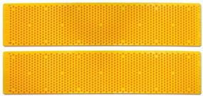 img 1 attached to 🚧 Optimized Orange 2-Pack Portable Tire Traction Mats - Essential Emergency Tire Grip Aids for Unsticking Car, Truck, Van or Fleet Vehicle in Snow, Ice, Mud, and Sand