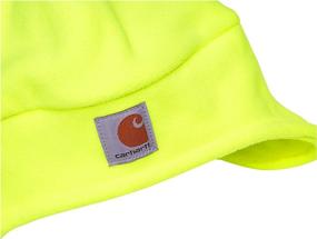 img 2 attached to Stay Visible and Protected: Carhartt Men's High Visibility Color Enhanced 2 In 1 Hat