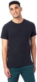 img 4 attached to Альтернативная мужская футболка с круглым вырезом EcTrueArmyGreen