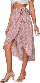 img 3 attached to 🌸 Floral Waisted Medium Women's Clothing and Skirts by SheIn
