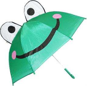 img 1 attached to ☂️ Rhode Island Novelty PopUp Umbrella: Compact and Colorful Protection in an Instant!