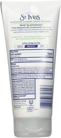 img 1 attached to Green Tea St. Ives Blackhead Clearing Face Scrub - 6 oz, Pack of 3