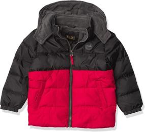 img 3 attached to IXtreme Boys Ripstop Puffer RED Boys' Clothing in Jackets & Coats