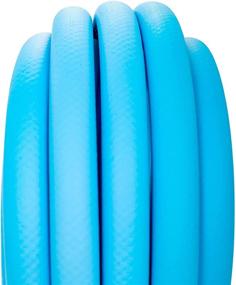 img 2 attached to 🚰 Camco EvoFlex 25-Foot Hose: 5/8-inch Diameter, Ideal for Recreational Use, Drinking Water Safe & Highly Flexible (22594), Blue