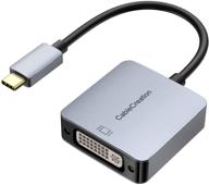 💻 1080p usb c к адаптеру dvi от cablecreation - совместим с macbook pro 2020/2019, ipad pro 2020/2018, surface book 2, xps 15/13, galaxy s20/s10 логотип